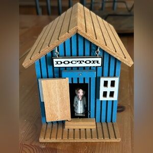 Wooden Doctor House Decor